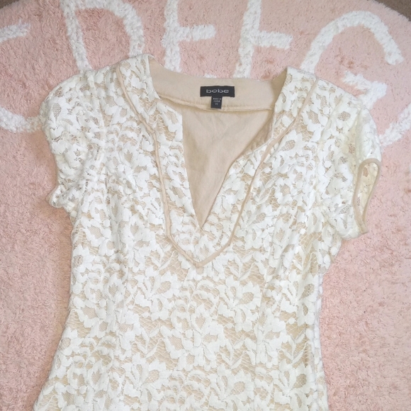 Y2k Bebe lace dress xs - Picture 2 of 6